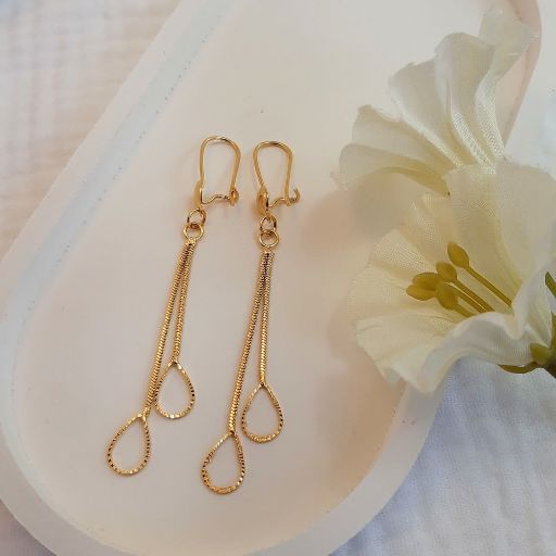 گوشواره سیتی گلد کد 1204 - خرید آنلاین از گالری آداس